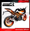exhaust muffler DOMINATOR HP3 fits to KTM RC 390 2017  2020 3