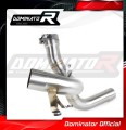 decat mid muffler DOMINATOR Mid Pipe fits to MTS 1200 / 1200 S MULTISTRADA 2015  2017 2