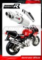 wydech tłumik DOMINATOR Okrągły pasujący do motocykla Yamaha TRX 850 1995 - 2000