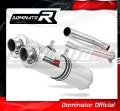 wydech tłumik DOMINATOR Okrągły pasujący do motocykla Honda VTR 1000F Firestorm 2002 - 2006 2