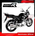 πλήρες σύστημα εξάτμισης με τελικό DOMINATOR Full System HP1 κατάλληλο για μοτοσυκλέτα Yamaha YBR 125 2009 - 2018 3