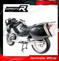exhaust muffler DOMINATOR homologated road legal OVAL fits to R1200RT 2004  2009 3