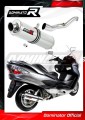 exhaust muffler DOMINATOR ROUND fits to Suzuki BURGMAN 400 2007  2016
