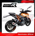 exhaust muffler DOMINATOR HP3 fits to KTM 125 Duke 2017  2020 3