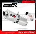 wydech tłumik DOMINATOR Owalny pasujący do motocykla Yamaha YBR 250  2