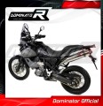 εξάτμιση τελικό DOMINATOR Στρογγυλό κατάλληλο για τη μοτοσυκλέτα Yamaha XT 660 Z TENERE 2008 - 2016 3