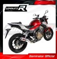 εξάτμιση τελικό DOMINATOR GP1 κατάλληλο για μοτοσυκλέτα Honda CB 500 F 2016 - 2019 2