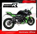 ολοκληρωμένο σύστημα εξάτμισης με τελικό DOMINATOR Full System HP1 κατάλληλο για τη μοτοσικλέτα Kawasaki NINJA 650 2017 - 2022 3