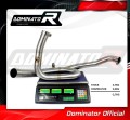 decat μεσαίο καζανάκι DOMINATOR Mid Pipe κατάλληλο για τη μοτοσυκλέτα DL 1000 V-Strom 2014 - 2016 4
