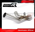 decat μεσαίο καζανάκι DOMINATOR Mid Pipe κατάλληλο για μοτοσικλέτα GSXR 1000 K9 L0-L1 2009 - 2011