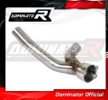 decat μεσαίο καζανάκι DOMINATOR Mid Pipe κατάλληλο για μοτοσικλέτα GSXR 1000 K9 L0-L1 2009 - 2011 2