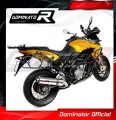 εξάτμιση τελικό DOMINATOR Στρογγυλό κατάλληλο για τη μοτοσυκλέτα Aprilia ETV 1200 Caponord 2013 - 2016 3