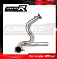 decat μεσαίος σωλήνας DOMINATOR Mid Pipe κατάλληλος για τη μοτοσυκλέτα ETV 1200 Caponord 2013 - 2016 2