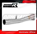 decat μεσαίο καζανάκι DOMINATOR Mid Pipe για μοτοσυκλέτα Ninja H2 SX 2018 - 2020
