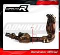decat μεσαίο καζανάκι DOMINATOR Mid Pipe για μοτοσυκλέτα Ninja H2 SX 2018 - 2020 2