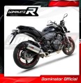 εξάτμιση τελικό DOMINATOR Εγκεκριμένο HP1 κατάλληλο για μοτοσυκλέτα CB 600F HORNET 2007 - 2013 2