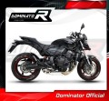 decat μεσαίο καζανάκι DOMINATOR Mid Pipe κατάλληλο για μοτοσυκλέτα CB 600F HORNET PC41 2007 - 2013 7