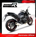 decat μεσαίο καζανάκι DOMINATOR Mid Pipe κατάλληλο για μοτοσυκλέτα CB 600F HORNET PC41 2007 - 2013 8
