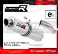 εξάτμιση τελικό DOMINATOR Εγκεκριμένο ROUND κατάλληλο για μοτοσυκλέτα CBR 600 F 2011 - 2015