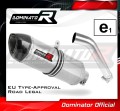 εξάτμιση σιγαστήρας DOMINATOR Εγκεκριμένος HP1 κατάλληλος για μοτοσυκλέτα F750GS 2016 - 2020