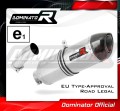 εξάτμιση τελικό DOMINATOR Εγκεκριμένο HP1 κατάλληλο για μοτοσυκλέτα F800GS Adventure 2008 - 2017