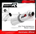 exhaust muffler DOMINATOR homologated road legal ROUND fits to F800GT 2012  2019