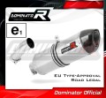 εξάτμιση τελικό DOMINATOR Εγκεκριμένο HP1 κατάλληλο για μοτοσυκλέτα F800R 2009 - 2019