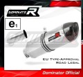 εξάτμιση τελικό DOMINATOR Εγκεκριμένο HP1 κατάλληλο για μοτοσυκλέτα F800ST 2006 - 2012