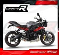 εξάτμιση σιγαστήρας DOMINATOR GP κατάλληλο για μοτοσυκλέτα Triumph STREET TRIPLE 675 R / S / RS 2013 - 2016 4