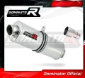 wydech tłumik DOMINATOR Owalny pasujący do motocykla Piaggio X10 125 2012 - 2016 2