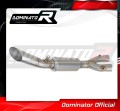 decat μεσαίος σιγαστήρας DOMINATOR GP3 Mid Pipe κατάλληλος για μοτοσυκλέτα YZF R1 1000 RN65 2020 - 2022 2