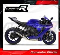 decat μεσαίος σιγαστήρας DOMINATOR GP3 Mid Pipe συμβατός με μοτοσικλέτα YZF R1 1000 RN49 2017 - 2019 4