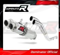 εξάτμιση τελικό DOMINATOR GP1 κατάλληλο για μοτοσυκλέτα Honda NX 650 DOMINATOR RD02 1988 - 1994 4