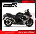 wydech tłumik DOMINATOR Okrągły pasujący do motocykla Suzuki GSXR 1300 Hayabusa 2008 - 2019 4