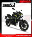 ολοκληρωμένο σύστημα εξάτμισης με τελικό DOMINATOR Full System HP1 για μοτοσυκλέτα Z650 2017 - 2023 5