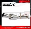 decat μεσαίο καζανάκι DOMINATOR Mid Pipe κατάλληλο για μοτοσυκλέτα MT-10 RN45 2016 - 2020 2
