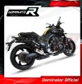 εξάτμιση τελικό DOMINATOR GP κατάλληλο για μοτοσυκλέτα Yamaha V MAX 1700 2009 - 2019 2