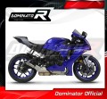 εξάτμιση τελικό DOMINATOR Τιτανίου GP3 κατάλληλο για μοτοσυκλέτα YZF R1 1000 RN65 2020 - 2022 4