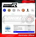 εξάτμιση σιγαστήρας DOMINATOR Εγκεκριμένη GP κατάλληλη για μοτοσυκλέτα YZF R1 1000 RN65 2020 - 2022 5