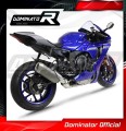 decat μεσαίο καζανάκι DOMINATOR Mid Pipe που ταιριάζει στη μοτοσυκλέτα YZF R1 1000 2020 - 2022 3