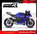 decat μεσαίο καζανάκι DOMINATOR Mid Pipe που ταιριάζει στη μοτοσυκλέτα YZF R1 1000 2020 - 2022 4