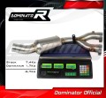 decat μεσαίο καζανάκι DOMINATOR Mid Pipe που ταιριάζει στη μοτοσυκλέτα YZF R1 1000 2020 - 2022 6