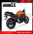 εξάτμιση τελικό DOMINATOR HP3 κατάλληλο για μοτοσυκλέτα Yamaha FZ6 2004 - 2010 6