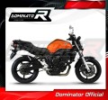 εξάτμιση τελικό DOMINATOR GP1 ΜΑΥΡΟ κατάλληλο για μοτοσυκλέτα Yamaha FZ6 2004 - 2010 4