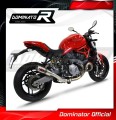 εξάτμιση τελικό DOMINATOR GP κατάλληλο για μοτοσυκλέτα Ducati MONSTER 821 2018 - 2021 3