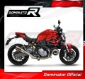 εξάτμιση τελικό DOMINATOR GP κατάλληλο για μοτοσυκλέτα Ducati MONSTER 821 2018 - 2021 4