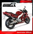εξάτμιση τελικό DOMINATOR GP1 κατάλληλο για μοτοσυκλέτα Yamaha YZF 600 R Thundercat 1996 - 2006 3