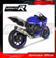 εξάτμιση σιγαστήρας DOMINATOR HP1 κατάλληλος για μοτοσυκλέτα Yamaha YZF R1 1000 RN65 2020 - 2022 3