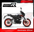 πλήρες σύστημα εξάτμισης με τελικό DOMINATOR Full System HP3 κατάλληλο για τη μοτοσυκλέτα Yamaha MT 125 2020 4