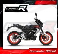complete exhaust system with muffler DOMINATOR Full System HP3 BLACK fits to Yamaha MT 125 2020  2